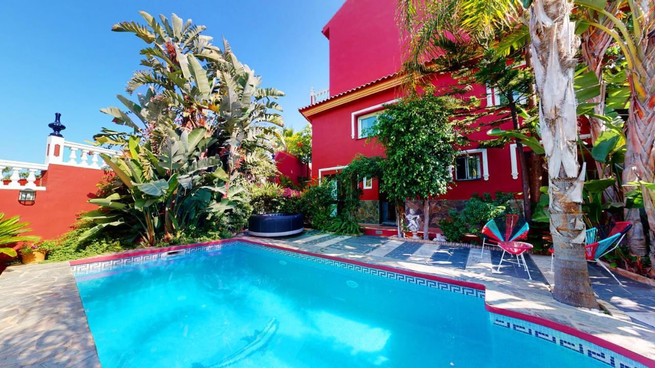 Majestic Villa By The Beach Heated Private Pool & Jacuzzi بينالماذينا المظهر الخارجي الصورة